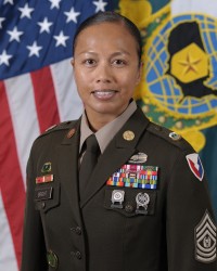Command Sgt. Maj. JennyAnne C. Bright